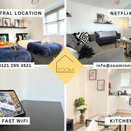 Cosy 2Br Retreat, Near Uni & Qe Hospital, Parking Appartamento Birmingham Esterno foto